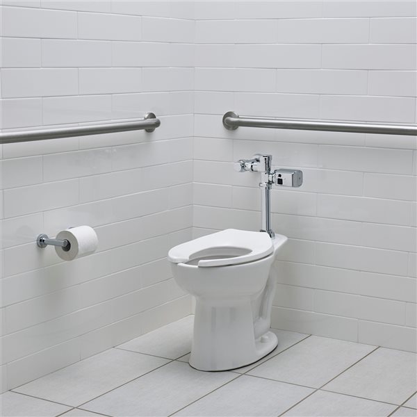 American Standard White Commercial Heavy-Duty Elongated Toilet Seat