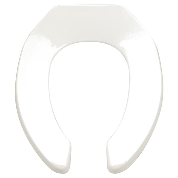 American Standard White Commercial Heavy-Duty Elongated Toilet Seat