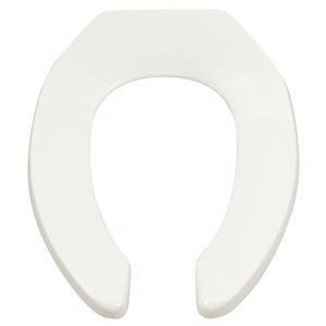American Standard White Commercial Heavy-Duty Elongated Toilet Seat