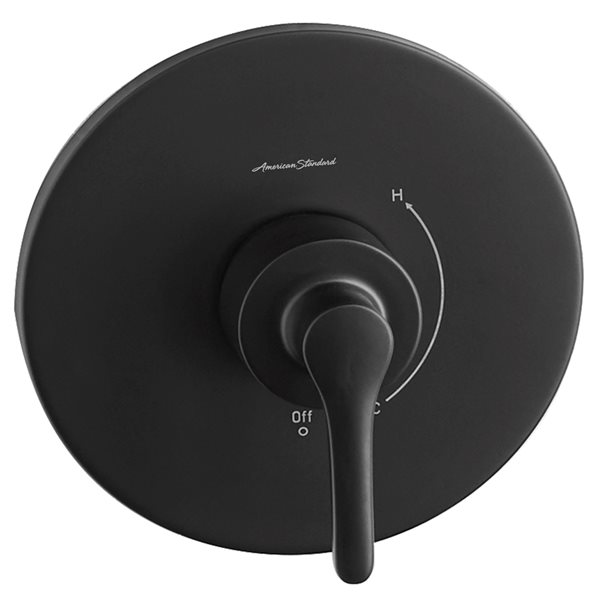 American Standard Black Mate Studio S Valve Trim Kit