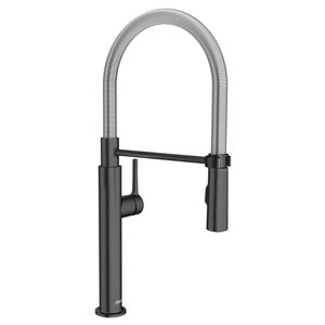 American Standard Studio S Pull-Down Dual Spray Kitchen Faucet - Black