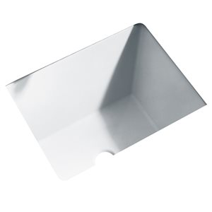 American Standard Boulevard White Vitreous china Undermount Square Bathroom Sink (20.25-in x 16-in)