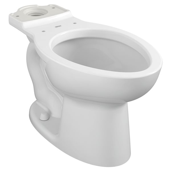 American Standard Cadet White Elongated Chair Height Residential Toilet Bowl