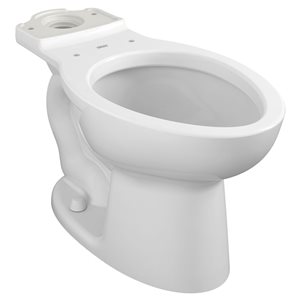 American Standard Cadet White Elongated Chair Height Residential Toilet Bowl