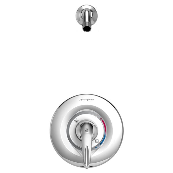 American Standard Reliant 3 WC-Wasserhahn – Einhebelgriff Centerset Mit Gitterablauf, Modell 7385003.002