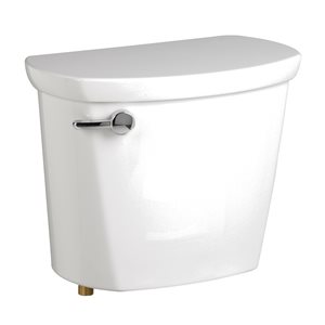 American Standard Cadet White 1.6-GPF Single-Flush High Efficiency Toilet Tank