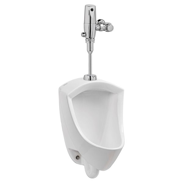 American Standard 14-in x 22-in White Wall-Mounted WaterSense Urinal