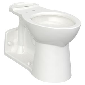 Siège de toilette haute Yorkville résidentiel blanc allongé par American Standard