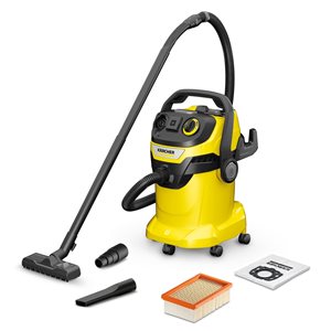Karcher 25L Wet/Dry Vacuum with Intergrated Power Outlet