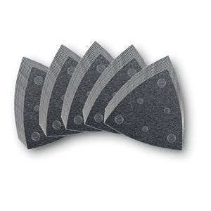 Papier abrasif de détail de qualité supérieure à grains variés par FEIN, paquet de 50