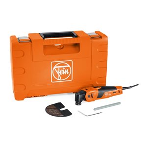 FEIN Corded Variable Speed Oscillating Multi-Tool Kit with Hard Case - 5-Piece