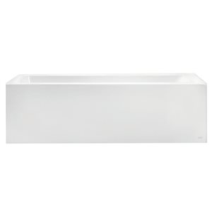 American Standard Studio 30-in W x 60-in L White Acrylic Rectangular Left-Hand Drain Alcove Bathtub