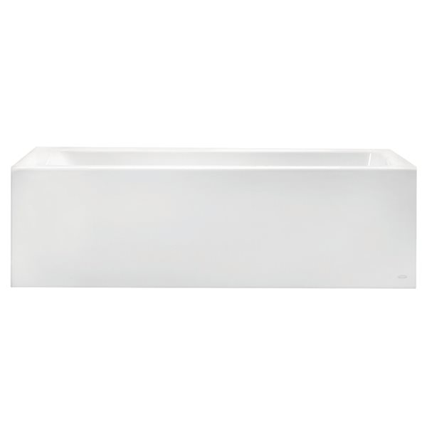 American Standard Studio 30-in W x 60-in L White Acrylic Rectangular Right-Hand Drain Alcove Bathtub