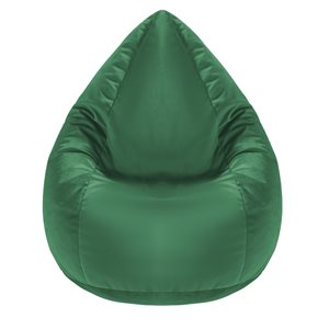 Gouchee Home Sambre Green Polyester Velvet Bean Bag Chair