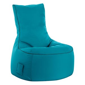 Gouchee Home Swing Brava Turquoise Polyester Bean Bag Chair