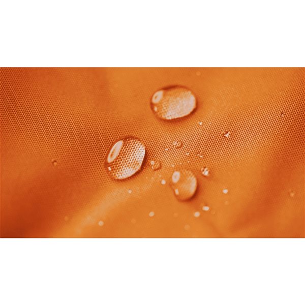 Gouchee Home Swing Brava Orange Polyester Bean Bag Chair