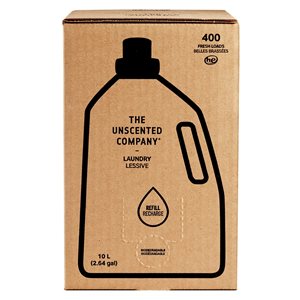 The Unscented Company 10-Litre High Efficiency Laundry Detergent (400 Loads)