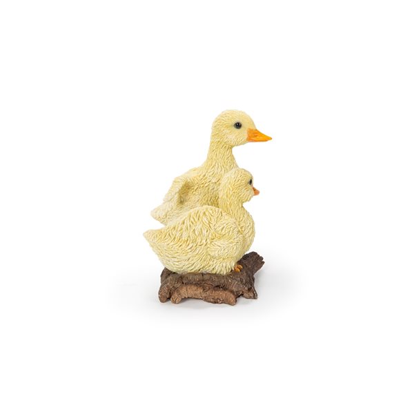 Hi-Line Gift Ltd. 5-in H x 3.86-in W Yellow Chicks Garden Statue