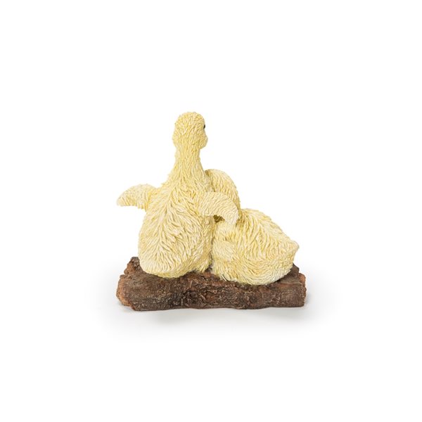 Hi-Line Gift Ltd. 5-in H x 3.86-in W Yellow Chicks Garden Statue