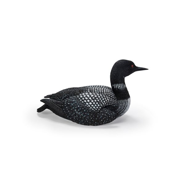 Hi-Line Gift Ltd. 9.06-in H x 8.46-in W Common Loon Garden Statue