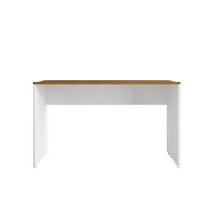 Établi en MDF Eiffel par Manhattan Comfort Eiffel de 59,84 po x 36,22 po, blanc brillant