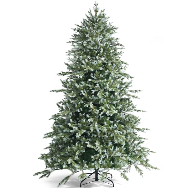 Costway 8-ft Full Green Artificial Christmas Tree with