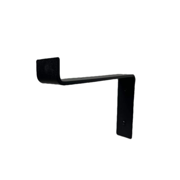 La Grange 6-in Black Shelf Bracket in S