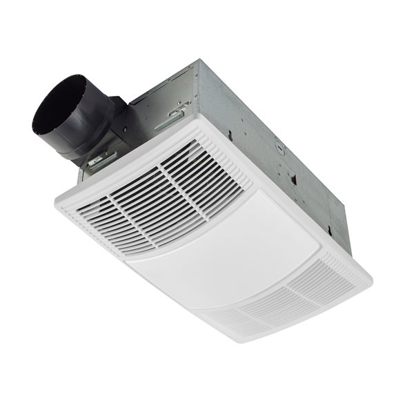 Broan 1.5-sone 80 CFM White Bathroom Fan and Heater BHF80 RONA