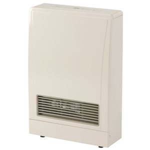 Rinnai 11,000-BTU Indoor Electric Start Natural Gas Heater in Beige