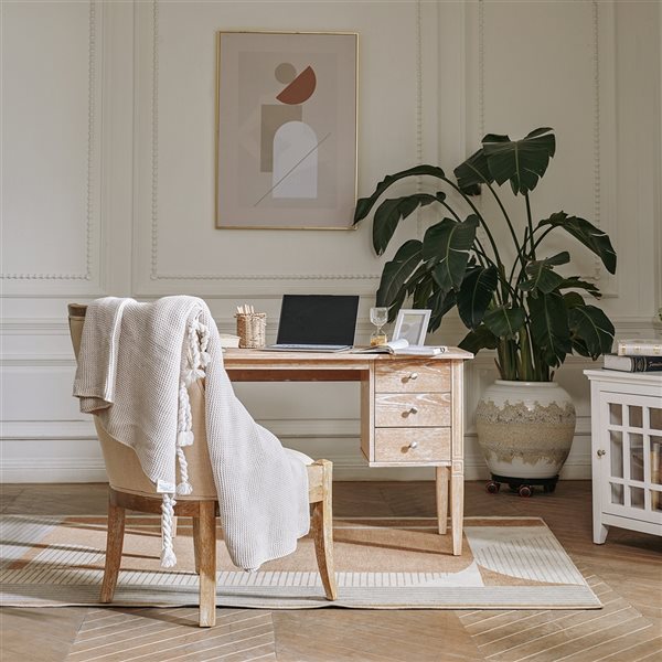 Homy Casa Sydni 45-in Rectangular Wood Modern/contemporary Computer
