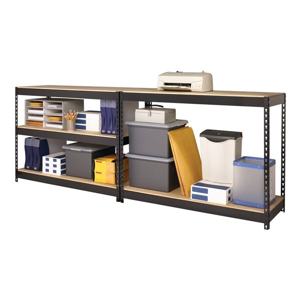 Iron Horse 3800 18-in x 48-in x 72-in 5-Tier Steel Utility Shelving Unit