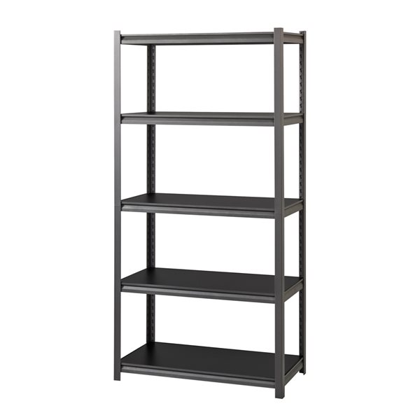 Iron Horse 3200 18-in x 36-in x 72-in 5-Tier Steel Utility Shelving Unit