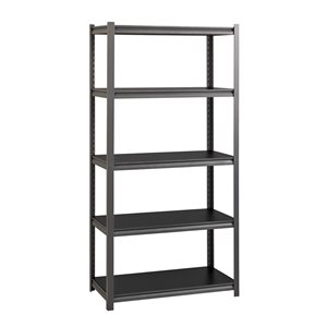 Iron Horse 3200 18-in x 36-in x 72-in 5-Tier Steel Utility Shelving Unit