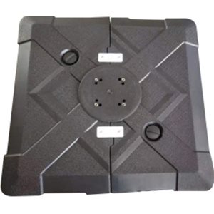 F. Corriveau International Oasis Black Plastic Patio Umbrella Base