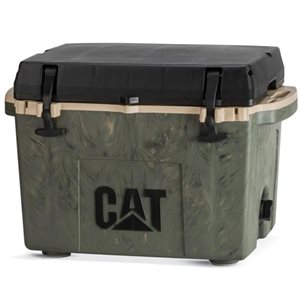 CAT 25.5-L Camouflage Insulated Personal Cooler