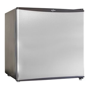 Koolatron Stainless Steel 1.6-cu.ft. (44 L) Compact Fridge with Freezer