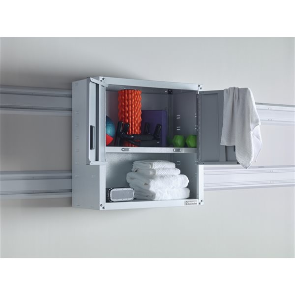 Gladiator Ready-to-Assemble 3/4 Door Wall GearBox - Grey Slate