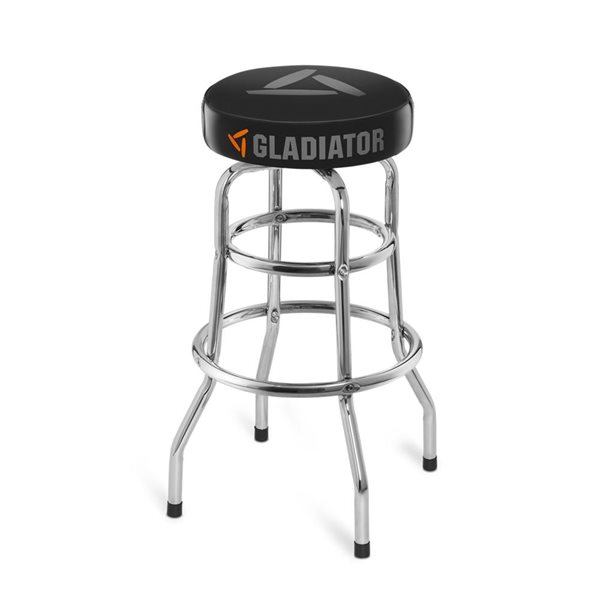 Tabouret de garage noir par Gladiator