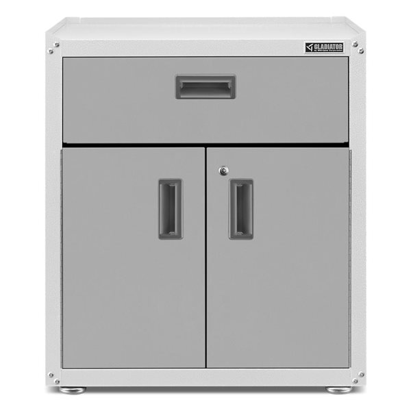 Gladiator Ready-to-Assemble 3/4-Door Modular GearBox - Grey Slate