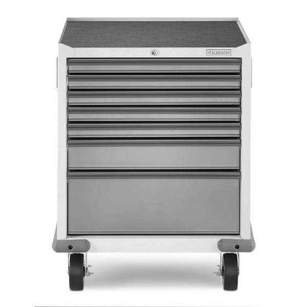 Gladiator Premier Pre-Assembled 7 Drawer Modular Tool Storage Cabinet - Grey Slate