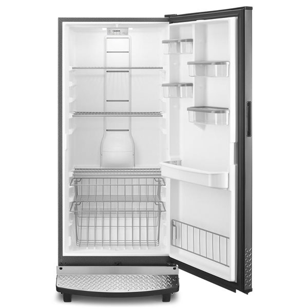 Gladiator 17.8-cu.ft. Black Upright Freezer