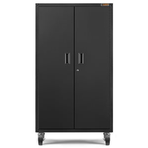 Gladiator Ready-to-Assemble Mobile Storage Cabinet - Hammered Granite