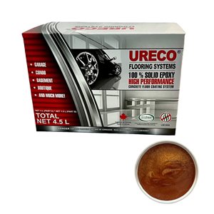 Ureco Metallic Copper High-Gloss 4.5-L Garage Floor Epoxy Kit