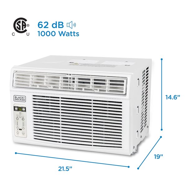 12000 btu air 2024 conditioner square feet