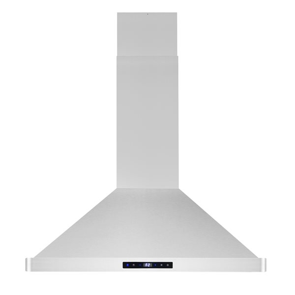 Cosmo 30in 380 CFM Ductless Island Range Hood in Stainless Steel COS63ISS75DL RONA