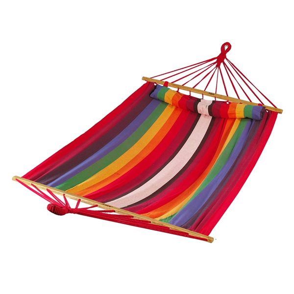 Bliss Hammocks Tequila Sunrise Woven Hammock with Spreader Bar and