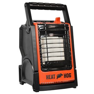 Radiateur portatif d'extérieur au propane à chaleur rayonnante par Heat Hog de 9000 BTU