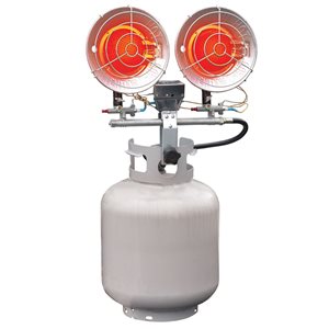 Master 32,000-BTU Outdoor Portable Propane Double Tank Top Heater