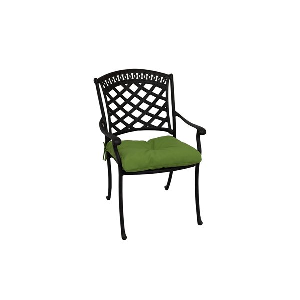 Bozanto Inc 1-piece Green Patio Chair Cushion