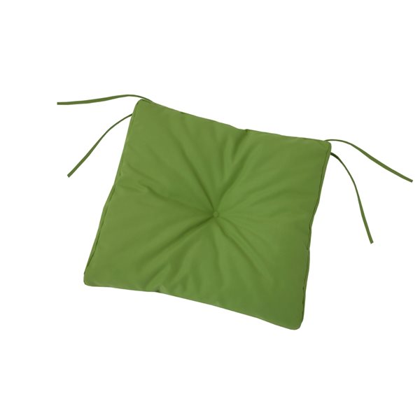 Bozanto Inc 1-piece Green Patio Chair Cushion